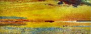 bruno liljefors solnedgang oil painting artist